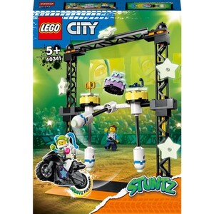 Игры и игрушки: Конструктор LEGO City Каскадерское задание «Нокдаун» 60341