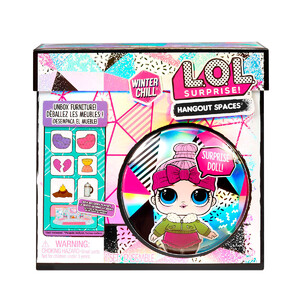 Игры и игрушки: Игровой набор с куклой L.O.L. Surprise! Маленькие комнатки — Шале с камином Милой Крошки