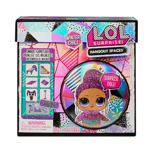 Фигурки: Игровой набор с куклой L.O.L. Surprise! Маленькие комнатки — Зимний сьют Королевы Шик