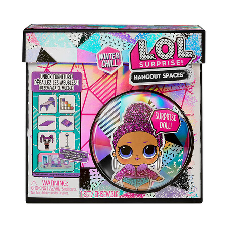 Куклы: Игровой набор с куклой L.O.L. Surprise! Маленькие комнатки — Зимний сьют Королевы Шик