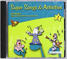 Книги для детей: Super Songs & Activities 2 Audio CD
