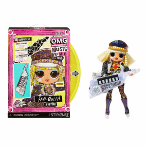 Куклы: Игровой набор с куклой L.O.L. Surprise! серии O.M.G. Remix Rock – Королева Сцены