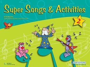 Книги для детей: Super Songs & Activities 2 SB with Audio CD