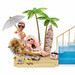Ігровий набір для ляльок Rainbow High серії Pacific Coast — «Вечірка біля басейну» дополнительное фото 9.