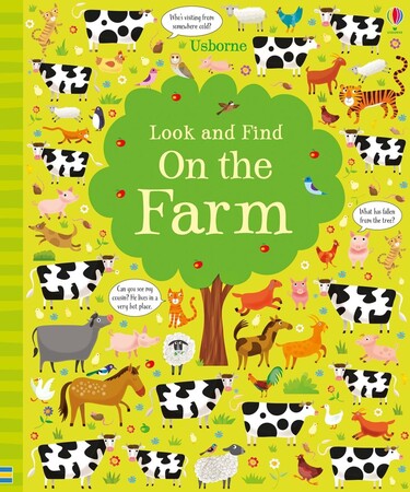 Книжки-находилки: Look and find on the farm