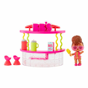 Ігри та іграшки: Ігровий набір з лялькою L. O. L. SURPRISE! серії Маленькі кімнатки - Снек-бар Леді-хвилі
