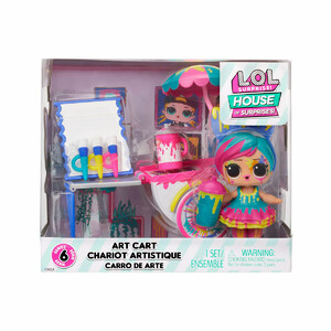 Игровой набор с куклой L.O.L. Surprise! – Арт-коляска Художницы