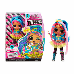 Игры и игрушки: Игровой набор с куклой L.O.L. Surprise! серии Tweens S3 — Эмма Эмо