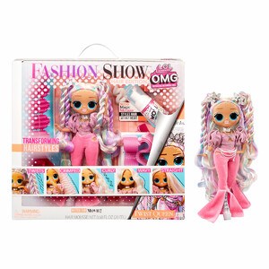 Игровой набор с куклой L.O.L. Surprise! серии O.M.G. Fashion show — Модная прическа Королевы Твист