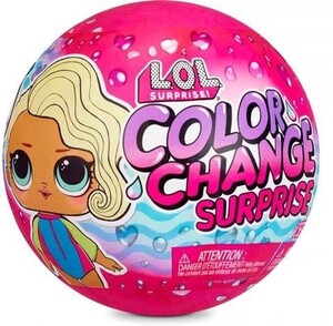 Ляльки: Ігровий набір з лялькою L. O. L. Surprise! серії Color Change - Сюрприз