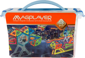 Конструктори: Конструктор магнітний 48 од. (MPT-48) MagPlayer