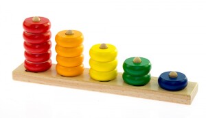 Розвивальні іграшки: Пірамідка Вчимося рахувати Goki