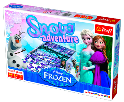 Настільні ігри: Снігова пригода, настільна гра Trefl