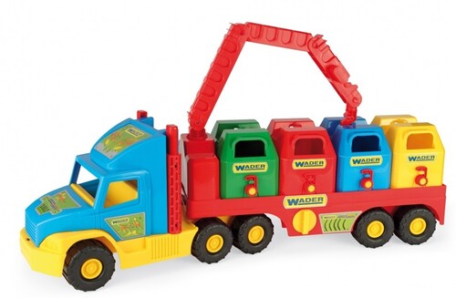 Городская и сельская техника: Super Truck, мусоровоз. 80 см