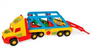 Игры и игрушки: Super Truck с авто-купе, 78 см Wader