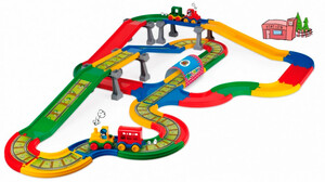 Железные дороги и поезда: Kid Cars - Городок 6,3 м