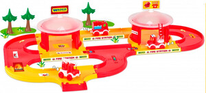 Ігри та іграшки: Kid Cars 3D - набір пожежна станція Wader