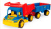 Великий іграшковий вантажівка Гігант з візком, 55 см дополнительное фото 1.