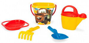 Розвивальні іграшки: Набір для піску Тачки Disney (5 ел.)