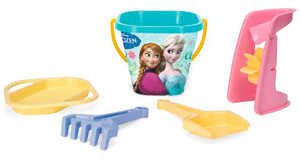 Развивающие игрушки: Набор для песка Ледяное сердце Disney (5 эл.) Wader