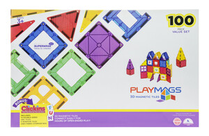Игры и игрушки: Магнитный набор 100 эл. PM151 MagPlayer