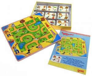 Ігри та іграшки: Настільна гра Знайди вірний шлях Peggy Diggledey Goki
