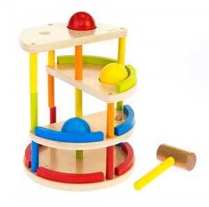 Розвивальні іграшки: Розвивальна гра Трекбол з молотком Goki