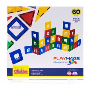 Игры и игрушки: Магнитный набор 60 эл. PM169 MagPlayer