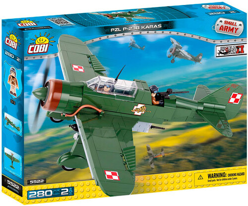 Конструкторы: Конструктор Самолет PZL P-23B Karax, серия Small Army