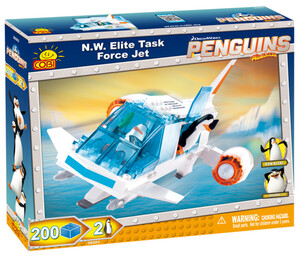 Ігри та іграшки: Конструктор Літак елітного загону Серевний Вітер, серія The Penguins of Madagascar