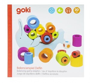 Розвивальні іграшки: Розвивальна гра Балансуючий дельфін Goki