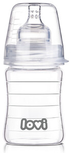 Поїльники, пляшечки, чашки: Пляшка скляна Diamond Glass (150 мл)