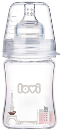 Пляшечки: Пляшка скляна Diamond Glass Retro (150 мл) Girl