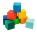 Конструктор деревянный - Разноцветный кубик Nic дополнительное фото 3.