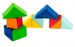 Конструктор деревянный - Разноцветный треугольник Nic дополнительное фото 5.