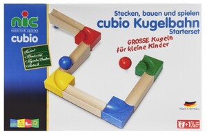 Пазли і головоломки: cubio Конструктор дерев'яний — Кулькова дорога (початковий набір) Nic