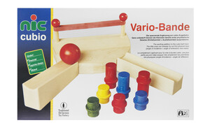Головоломки и логические игры: Cubio Конструктор - Элемент шариковой дороги (бортик с резинкой) Nic