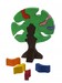 Конструктор дерев'яний — Дерево з птахами (темне) Nic дополнительное фото 2.