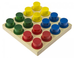 Развивающие игрушки: Cubio Игра деревянная Кубио (маленькая) Nic