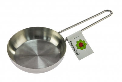 Игрушечная посуда и еда: Игровая сковородка металлическая (9 см) Nic