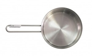 Игрушечная посуда и еда: Игровая кастрюлька металлическая ковш (12 см) Nic