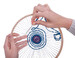 Набор для рукоделия Рамка для плетения (круглая) Nic дополнительное фото 2.