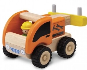 Игры и игрушки: Машинка CITY Оранжевый Эвакуатор Wonderworld
