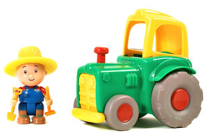 Ігри та іграшки: Ігрововй набір фермер і трактор (зелений), Caillou