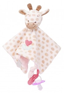 Животные: Мягкая игрушка Doodoo жираф Шарлота Nattou