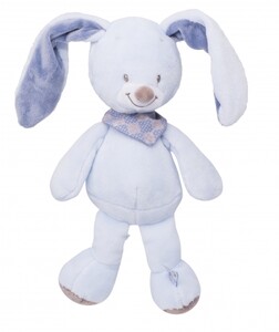 Мягкие игрушки: Мягкая игрушка кролик Бибу (28см) Nattou