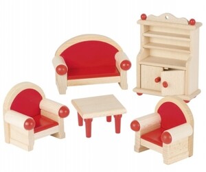 Домики и мебель: Набор для кукол Мебель для гостиной Goki