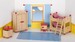 Набор для кукол Мебель для детской комнаты (красная постель) Goki дополнительное фото 1.