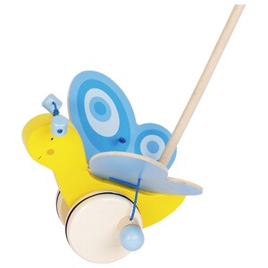 Развивающие игрушки: Игрушка-толкатель Бабочка Goki