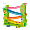 Дерев'яний автотрек з машинками, Viga Toys